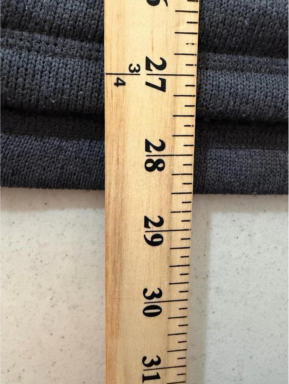 LL Bean Full Zip Sweater Vest Mens XXL Dark Gray Slightly Fitted Grandpa Dad - Picture 7 of 7